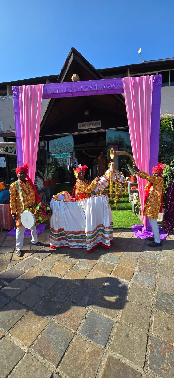 Baraat entry